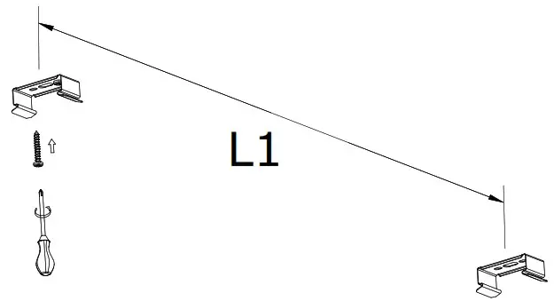 V TAC VT 60018 LED Ceiling Tube - SINGLE UNIT INSTALLATION INSTRUCTIONS 2