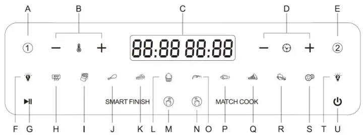 cookworks-KDF-5577DTW-9L-Digital-Air-Fryer-fig-2