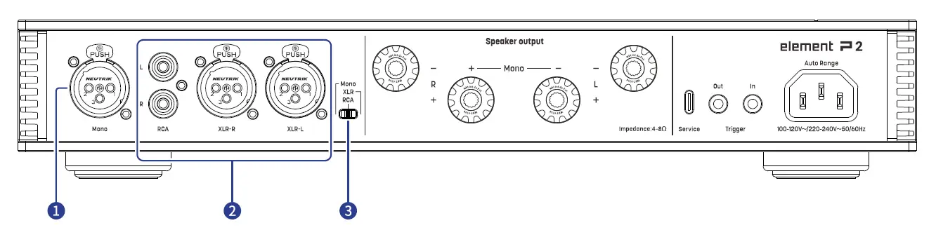 MATRIX AUDIO element P2 Audio Power Amplifier 3