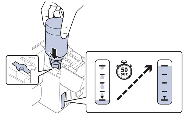 EPSON Ecotank ET 4810 Multifunction Printer - Fill ink tanks 3