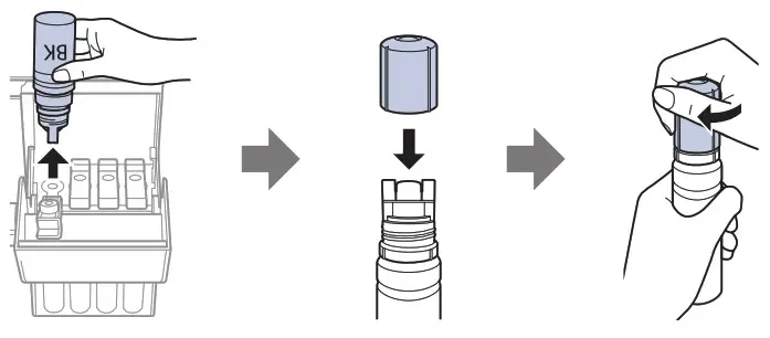 EPSON Ecotank ET 4810 Multifunction Printer - Fill ink tanks 5
