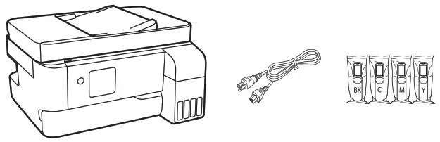 EPSON Ecotank ET 4810 Multifunction Printer - Unpack 1