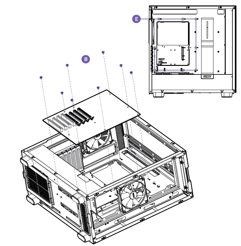 NZXT H7 Flow RGB Gaming PC Cases-fig-11