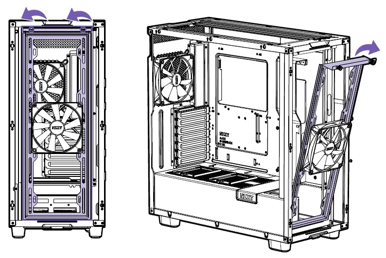 NZXT H7 Flow RGB Gaming PC Cases-fig-17
