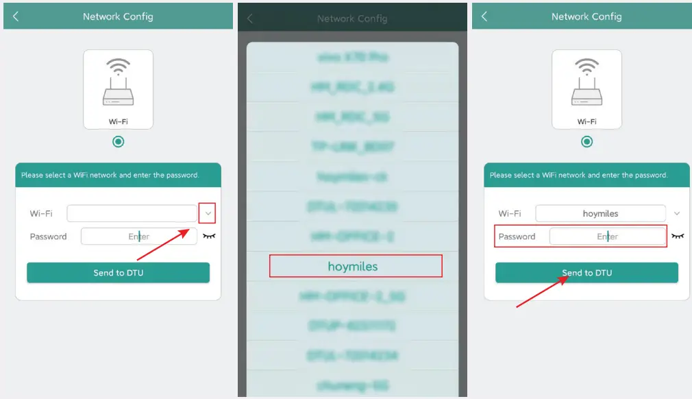 hoymiles DTU-Lite-S Data Transfer Unit Gateway - connection