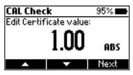 HANNA HI97106 Chemical Oxygen Demand Portable Photometer - last CAL Check
