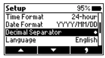 HANNA HI97106 Chemical Oxygen Demand Portable Photometer - Date Format