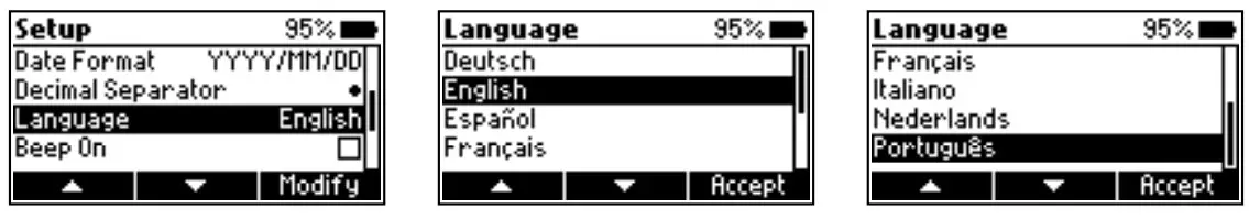 HANNA HI97106 Chemical Oxygen Demand Portable Photometer - Language