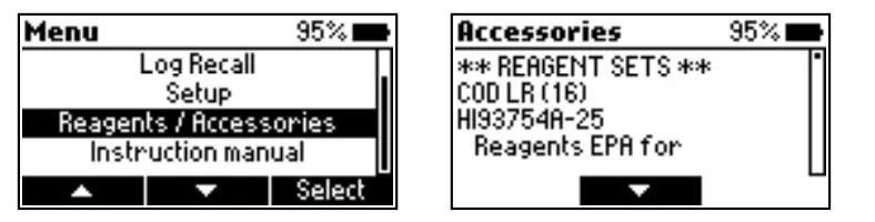 HANNA HI97106 Chemical Oxygen Demand Portable Photometer - REAGENTS & ACCESSORIES