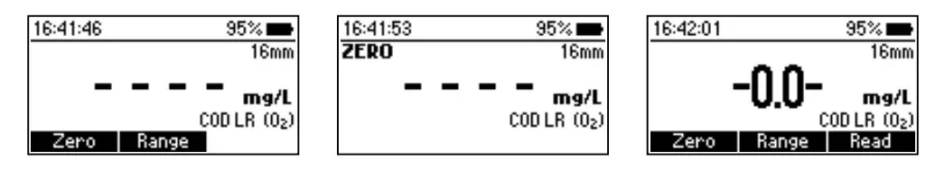 HANNA HI97106 Chemical Oxygen Demand Portable Photometer - display