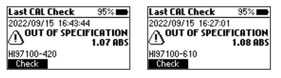 HANNA HI97106 Chemical Oxygen Demand Portable Photometer -CAL Check