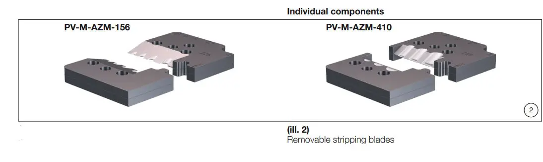 STAUBLI PV-AZM-156 Stripping Pliers-fig3