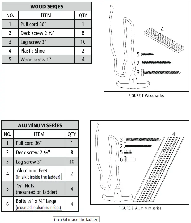 CENTURY AL2211R5 Folding Aluminum Attic Ladder-FIG19