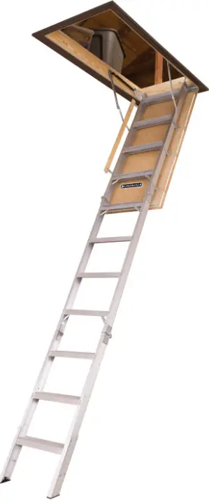 CENTURY AL2211R5 Folding Aluminum Attic Ladder-PRODUCT