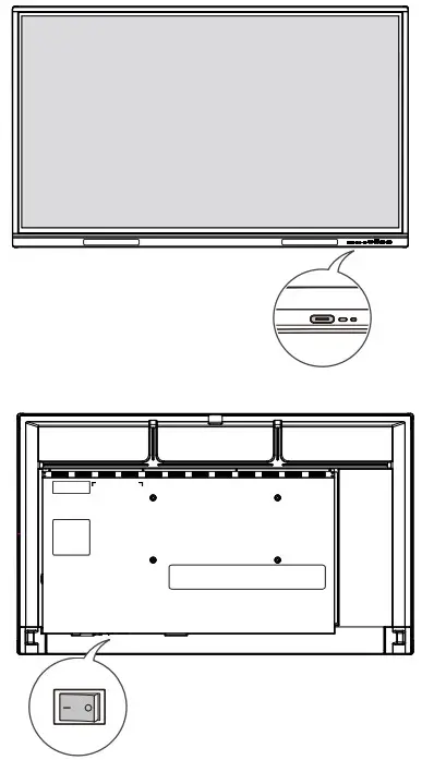 LG 55TR3DK-B Series Digital Signage -Buttons