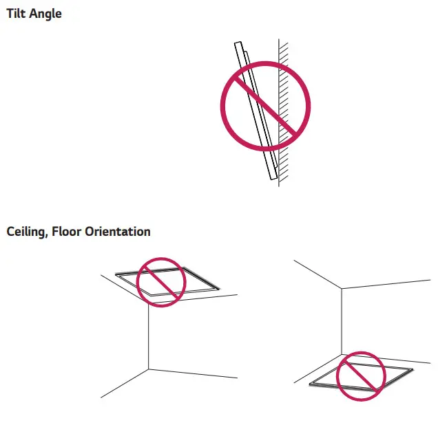 LG 55TR3DK-B Series Digital Signage - CHECKING BEFORE