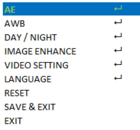 Ae (Automatic Exposure)