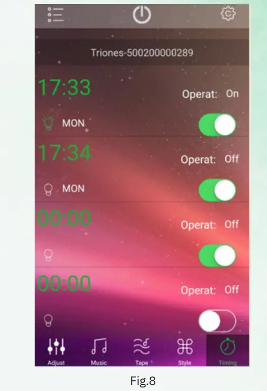 ABBA LIGHTING CDR30 RGBW Spot Light - timer