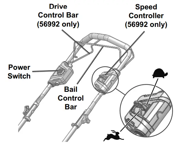 ATLAS 56998 80V Lithium Brushless 21 Inch Mower - Battery2