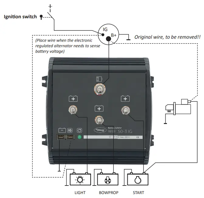WhisperPower-WBI-150-2 Low-Voltage-Drop-Battery-Isolator-fig-2