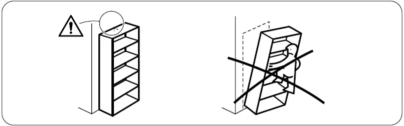IKEA VITTSJÖ Shelf Unit Black Brown Glass 03