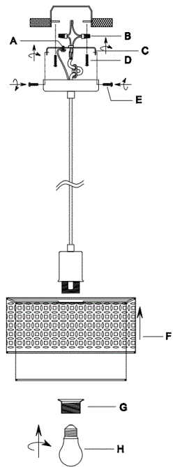 RIVER-OF-GOODS-20821-Lorelei-11-125-Inch-Brushed-Gold-Metal-Pendant-Light-fig-1