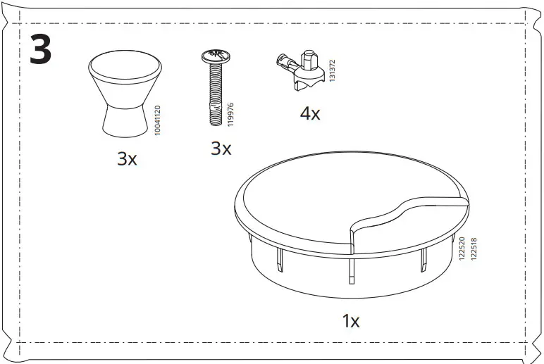 IKEA IDANÄS Desk - Figure 3