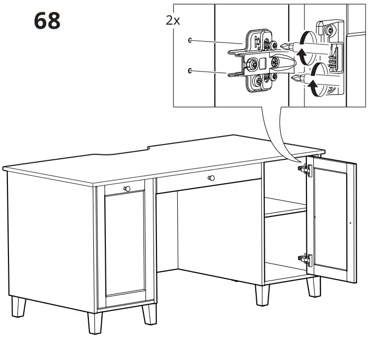 IKEA IDANÄS Desk - Figure 40