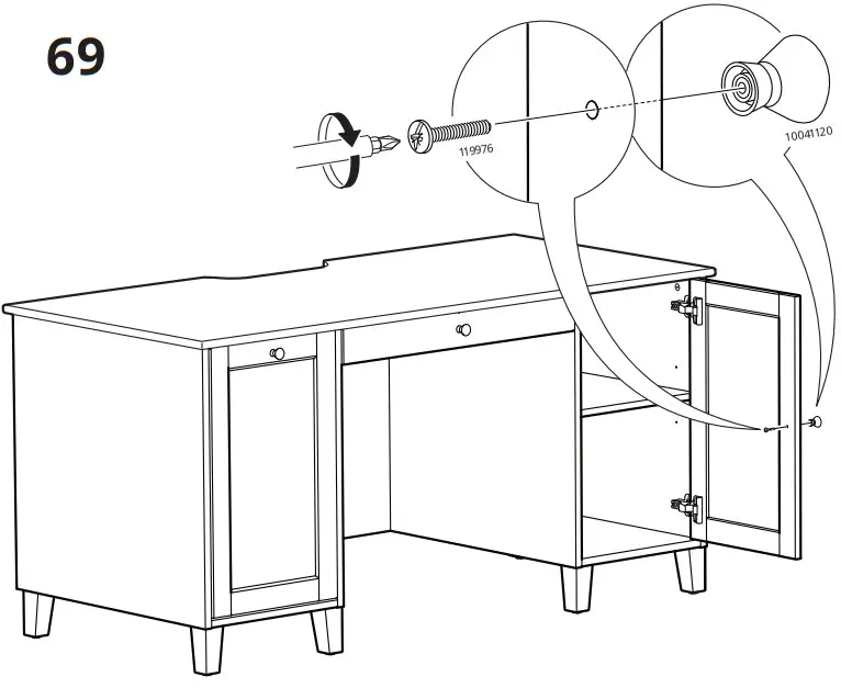 IKEA IDANÄS Desk - Figure 41