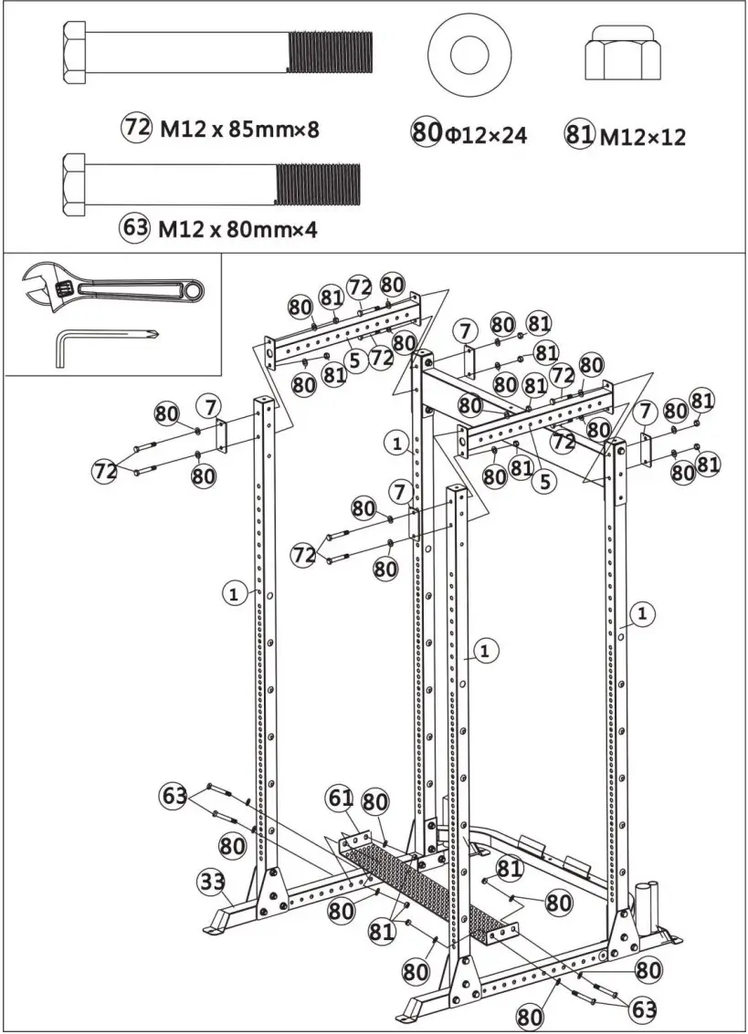 Trekkrunner HG SM3110 Smith Machine - fig 12