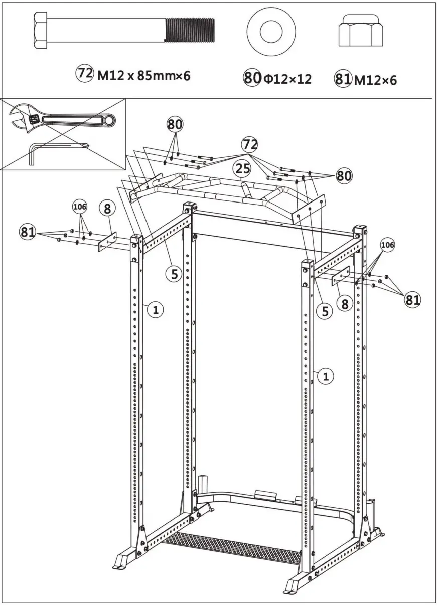 Trekkrunner HG SM3110 Smith Machine - fig 13