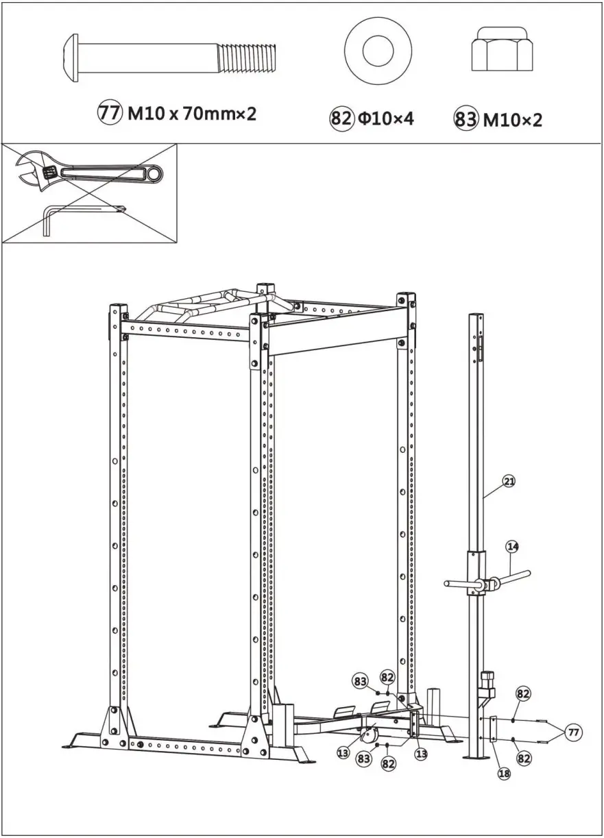 Trekkrunner HG SM3110 Smith Machine - fig 15