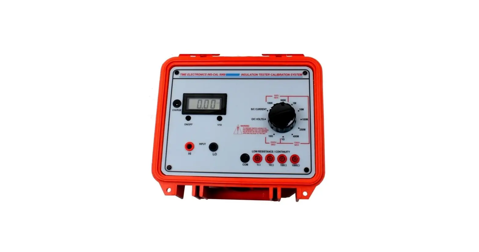 Time Electronics 5068 Insulation Tester Calibrator User Manual Time Electronics 5068 Insulation Tester Calibrator User Manual