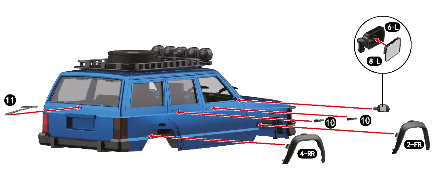 Installation Of Car Shell Accessories