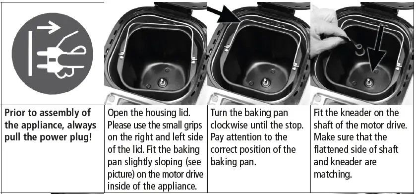 ROMMAEL-SBACHER- BA -550- Bread- Maker - 01