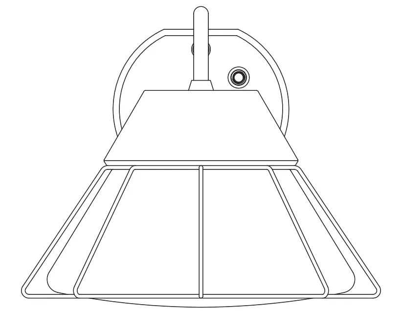 ULTRALUX UL-LED-LSODS-MB30-P Lakestone LED Outdoor Wall Sconce with Photocell