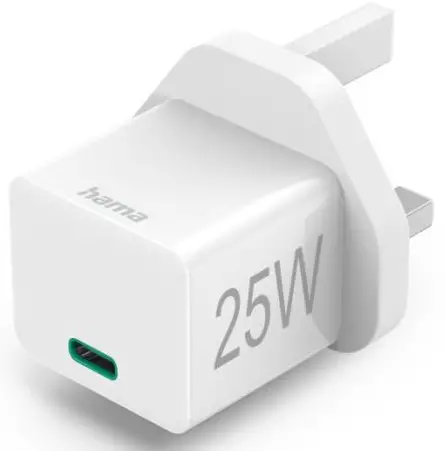 hama 73 210292 UK Charger USB-C PD-QC 3.0 45W