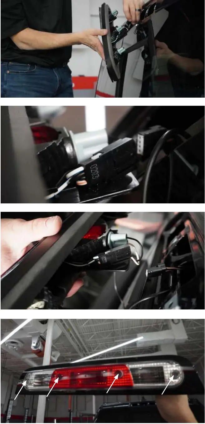 BRANDMOTION FVMR 1181 FullVUE Rear Camera Mirror - Part 6