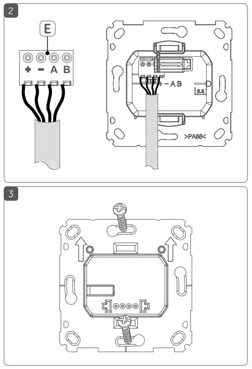homematic HmIPW-STH Wired Temperature and Humidity Sensor Indoor User Manual - Fig 2,3