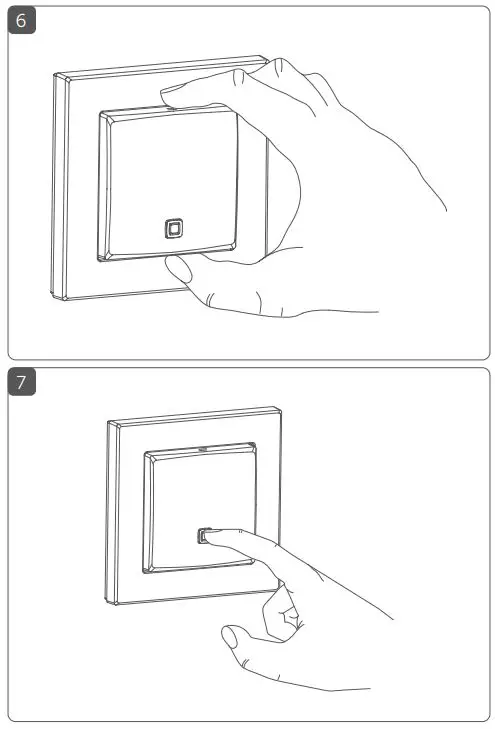 homematic HmIPW-STH Wired Temperature and Humidity Sensor Indoor User Manual - Fig 6,7
