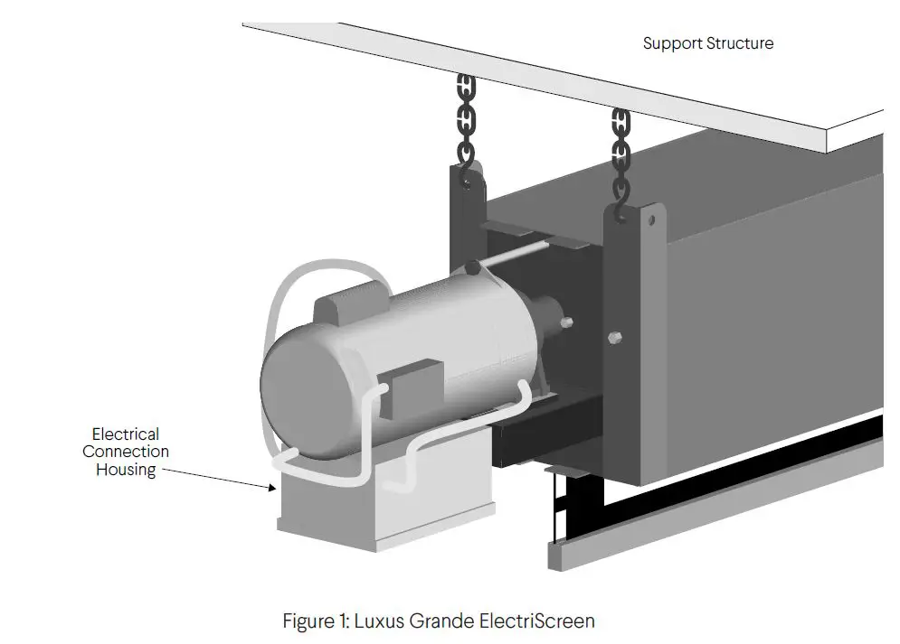 Stewart FILMSCREEN S6 Luxus Grande Retractable Below Ceiling Screen System-FIG-1