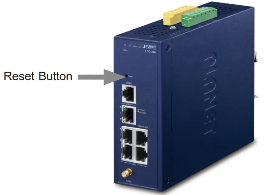 PLANET Technology LCG 300 Series Industrial LoRaWAN Gateway - PLANET Technology LCG 300 Series Industrial LoRaWAN Gatewayz- 12