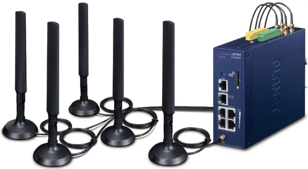 PLANET Technology LCG 300 Series Industrial LoRaWAN Gateway - PLANET Technology LCG 300 Series Industrial LoRaWAN Gatewayz- 3