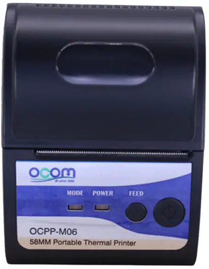 OCOM OCPP-M06-BB M06 58mm Mini Bluetooth Thermal -