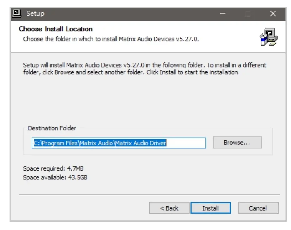 Operations before using