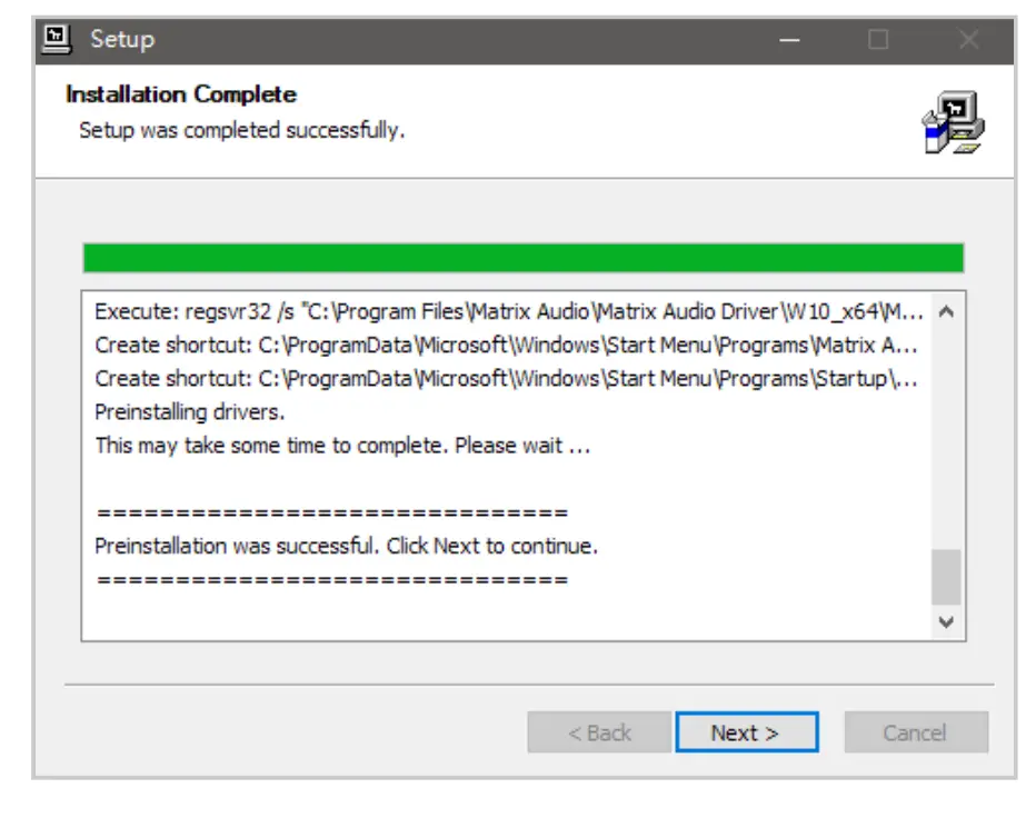 Operations before using