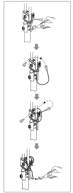 ALPHA Fan AX80-3B 56 Ceiling Fan - screw