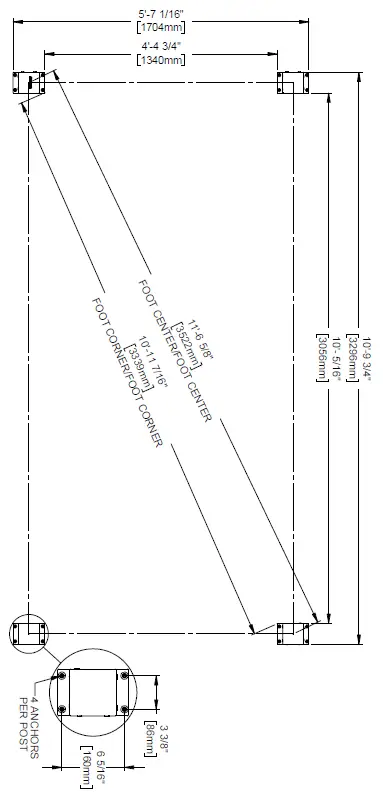 BacKYard DISCOVERY 2306028COM Metal Rectangle Grill Gazebo with Steel Roof 3