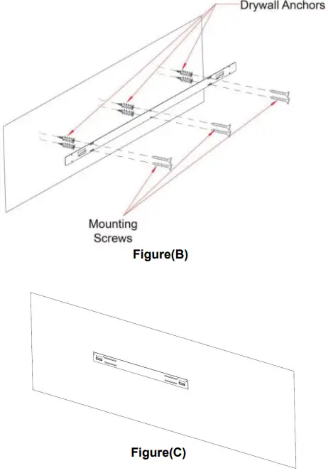 visionLINE VL-VESTA-50, VL-VESTA-70 Deep Fully Recessed Electric Fireplace-FIG11