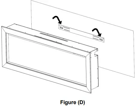 visionLINE VL-VESTA-50, VL-VESTA-70 Deep Fully Recessed Electric Fireplace-FIG12